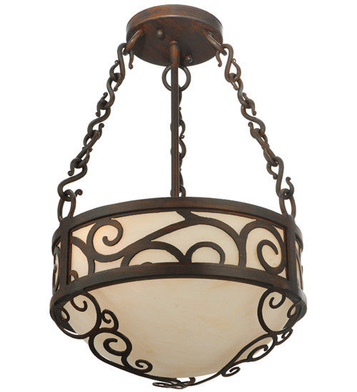 2nd Avenue - 871175.12.18H - Three Light Pendant - Lilliana - Rustic Iron