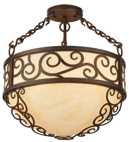 2nd Avenue - 871175.16.18H - Three Light Pendant - Lilliana - Rustic Iron