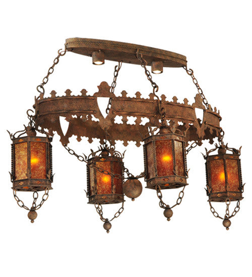 2nd Avenue - 871232.56L.30W.4LT - Six Light Chandelier - Valhalla - Roccoco