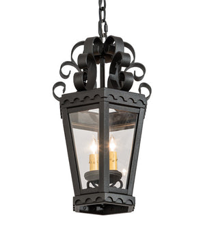 2nd Avenue - 871464.10.3BLK - Two Light Pendant - Cadenza - Black Texture