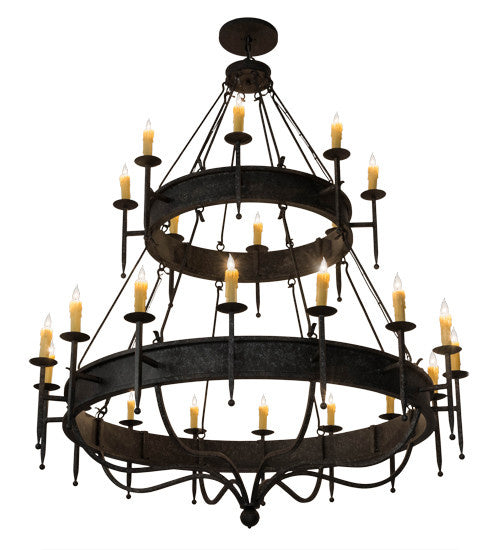 2nd Avenue - 871483.72.SOLID.071U - 24 Light Chandelier - Marta - Smoke