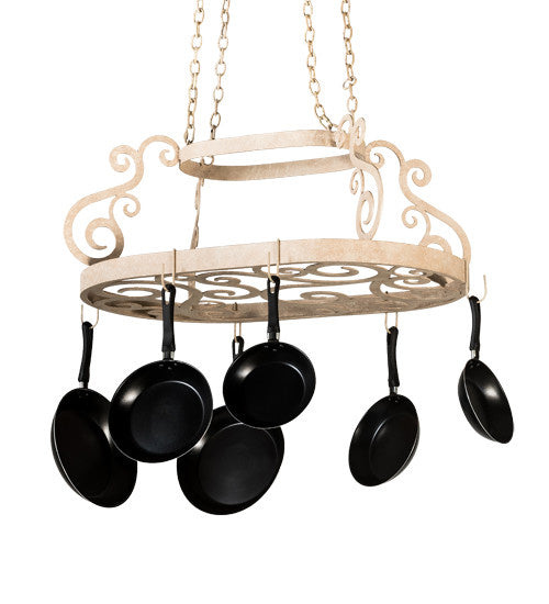 2nd Avenue - 87268.38.013T - Pot Rack - Neo - Tuscan Ivory