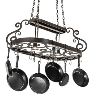 2nd Avenue - 87268.42.3ORBBRZ.2DL - Two Light Pot Rack - Neo - Oil Rubbed Bronze