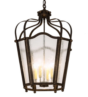 2nd Avenue - 87406.18.F500 - Four Light Pendant - Citadel - Golden Bronze