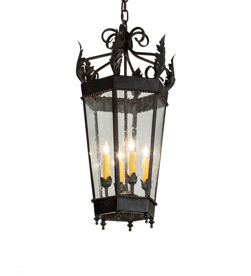 2nd Avenue - 87507.12-F500 - Four Light Pendant - Regency - Golden Bronze