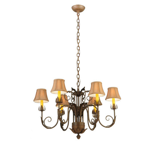 2nd Avenue - 87543.28.19H.X.220V - Six Light Chandelier - Lindsay - Cortez Gold