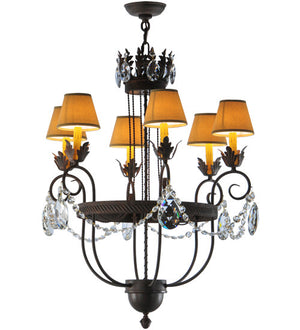 2nd Avenue - 87806.26.X.NFNL - Six Light Chandelier - Antonia - Cajun Spice