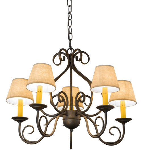 2nd Avenue - 87948.24.074U - Five Light Chandelier - Jenna - French Bronze