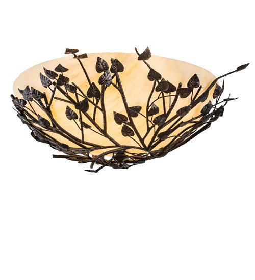 2nd Avenue - S12447-47 - Four Light Semi Flush Mount - Espe - Dark Burnished Antique Copper