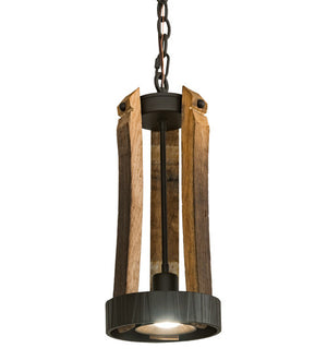 2nd Avenue - S20549-5 - LED Pendant - Barrel Stave - Oil Rubbed Bronze