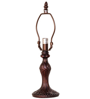 Meyda Tiffany - 10088 - One Light Table Base - Fleur - Mahogany Bronze