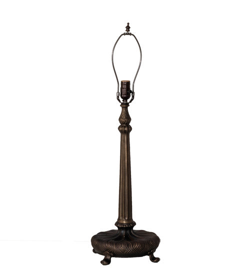 Meyda Tiffany - 10661 - One Light Table Base - Onion - Mahogany Bronze