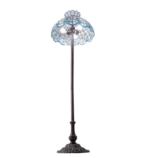 Meyda Tiffany - 110423 - Three Light Floor Lamp - Roseborder