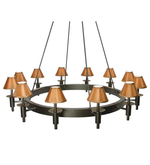 Meyda Tiffany - 115238 - 12 Light Chandelier - Calais - French Bronze