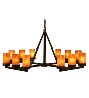 Meyda Tiffany - 115643 - 12 Light Chandelier - Parker - Rusty Nail