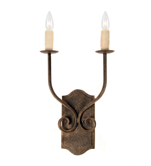 Meyda Tiffany - 116295 - Two Light Wall Sconce - Samuel - Antiquity