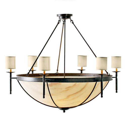 Meyda Tiffany - 117091 - 12 Light Pendant - Alysia - Gilded Tobacco