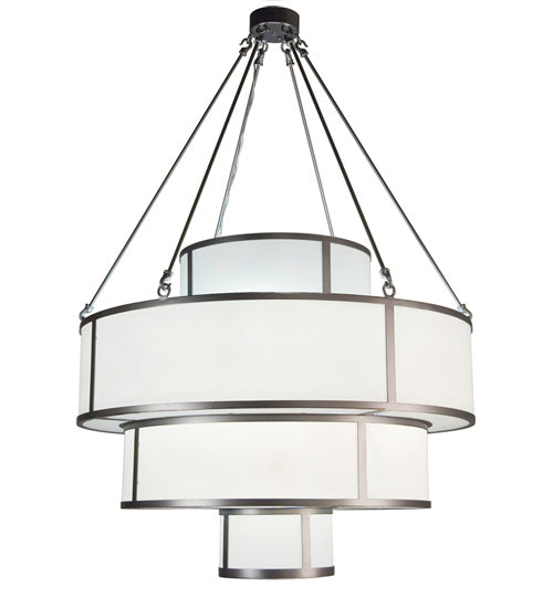 Meyda Tiffany - 118048 - 12 Light Pendant - Jayne - Pewter