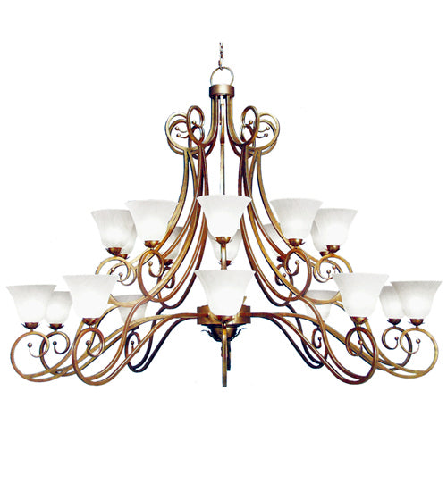 Meyda Tiffany - 118269 - 20 Light Chandelier - Angelo - Autumn Leaf