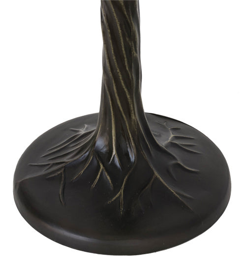 Meyda Tiffany - 118688 - Three Light Table Base - Tree - Mahogany Bronze