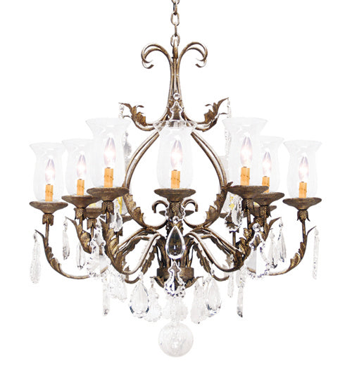 Meyda Tiffany - 119105 - 12 Light Chandelier - French Elegance - Antiquity