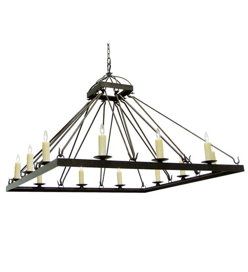 Meyda Tiffany - 119651 - 12 Light Chandelier - Retreat - Gilded Tobacco