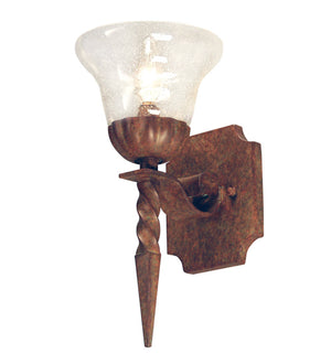 Meyda Tiffany - 120141 - One Light Wall Sconce - Odessa - Organic Rust