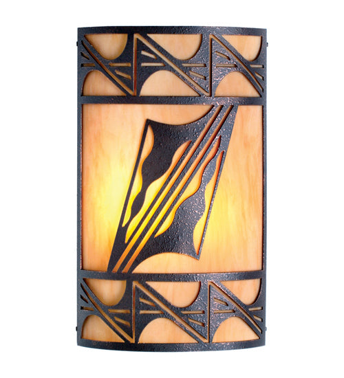 Meyda Tiffany - 120198 - Two Light Wall Sconce - San Tan - Copper Rust