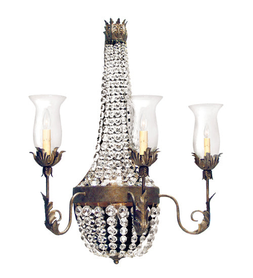 Meyda Tiffany - 120220 - Five Light Wall Sconce - Crista - Corinth