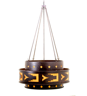 Meyda Tiffany - 120276 - Eight Light Pendant - Sandia - Rusty Nail