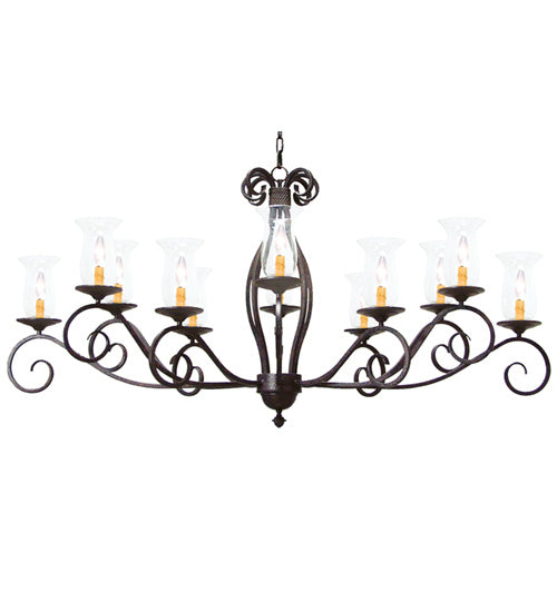 Meyda Tiffany - 120295 - 12 Light Chandelier - Firenze - Cajun Spice