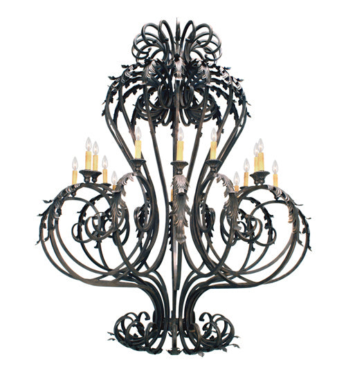 Meyda Tiffany - 120427 - 16 Light Chandelier - Josephine - Gilded Tobacco