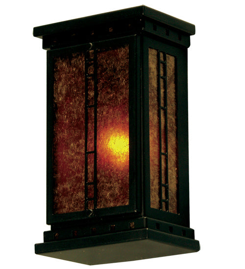 Meyda Tiffany - 120787 - One Light Wall Sconce - Zandra - Blackwash