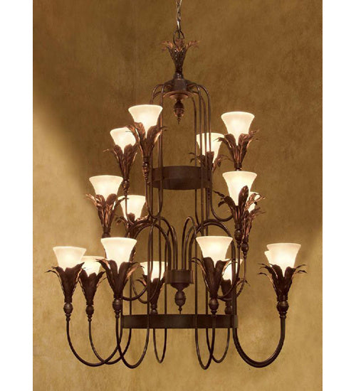 Meyda Tiffany - 120994 - 16 Light Chandelier - Isle - Copper Rust