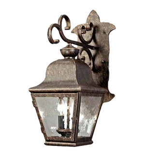 Meyda Tiffany - 126900 - Two Light Wall Sconce - Palmer - Gilded Tobacco