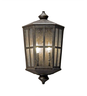 Meyda Tiffany - 127121 - Two Light Wall Sconce - Manchester - Antique Rust