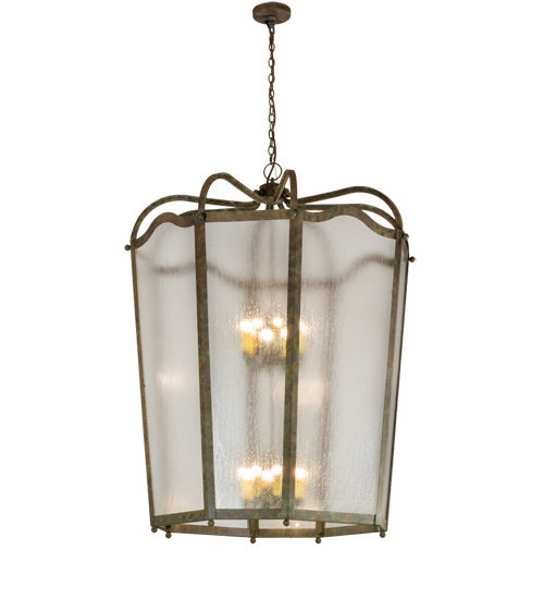 Meyda Tiffany - 134704 - 16 Light Pendant - Citadel - Organic Rust