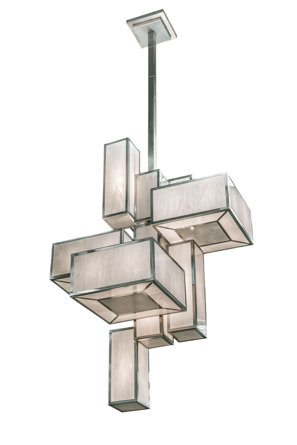 Meyda Tiffany - 146970 - 24 Light Pendant - Kiska - Brushed Stainless Steel