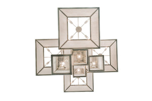 Meyda Tiffany - 146970 - 24 Light Pendant - Kiska - Brushed Stainless Steel