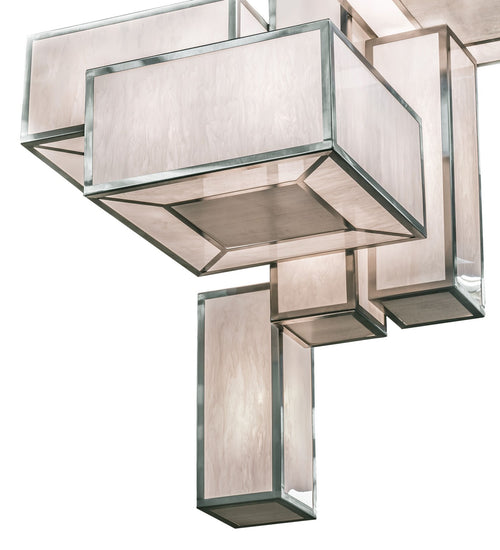 Meyda Tiffany - 146970 - 24 Light Pendant - Kiska - Brushed Stainless Steel