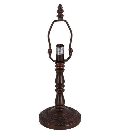 Meyda Tiffany - 15164 - One Light Table Base - West Albany - Mahogany Bronze