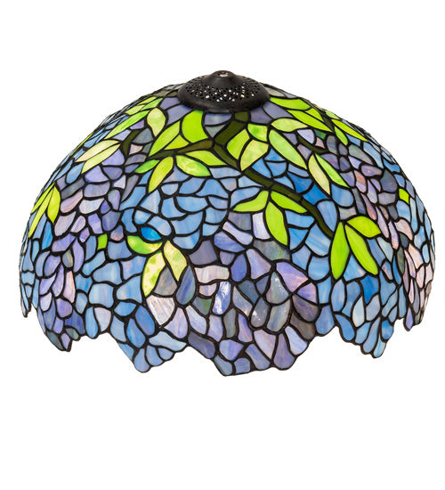 Meyda Tiffany - 157253 - Shade - Wisteria - Verdigris