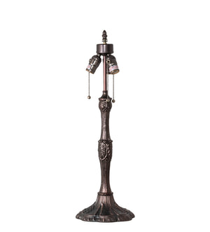 Meyda Tiffany - 147470 - Three Light Table Lamp - Tiffany Fishscale - Mahogany Bronze