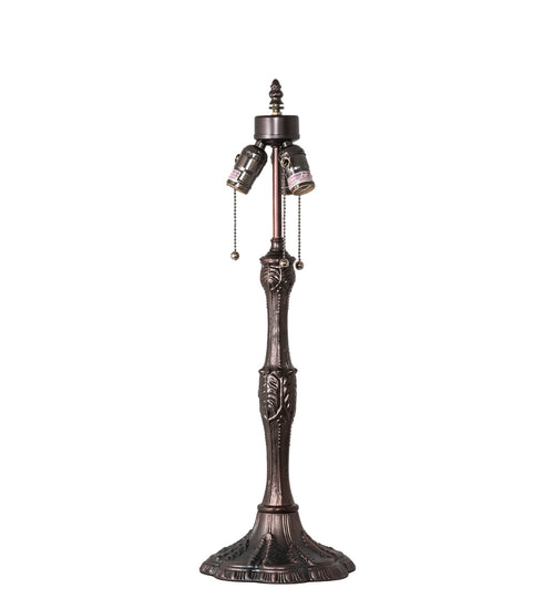 Meyda Tiffany - 147470 - Three Light Table Lamp - Tiffany Fishscale - Mahogany Bronze