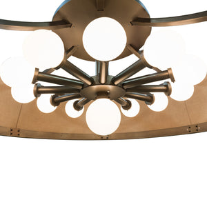 Meyda Tiffany - 157912 - 13 Light Pendant - Cilindro - Nortec Bronze