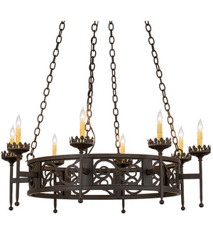 Meyda Tiffany - 160337 - Eight Light Chandelier - Majella - Oil Rubbed Bronze