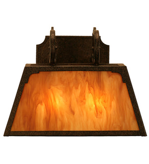 Meyda Tiffany - 160781 - Two Light Wall Sconce - Dalton - Cajun Spice