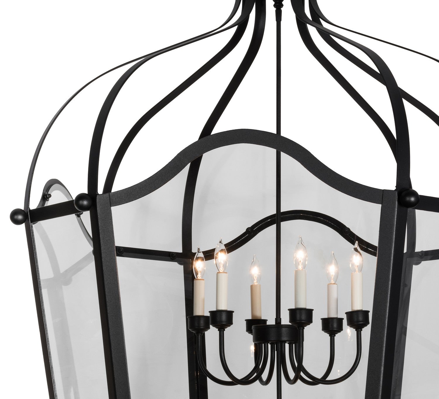 Meyda Tiffany - 161066 - 12 Light Pendant - Citadel - Textured Black