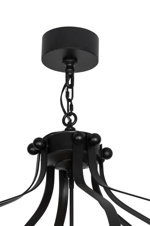 Meyda Tiffany - 161066 - 12 Light Pendant - Citadel - Textured Black