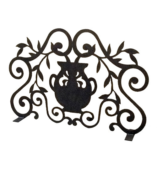 Meyda Tiffany - 162748 - Fireplace Screen - Urn - Blackwash